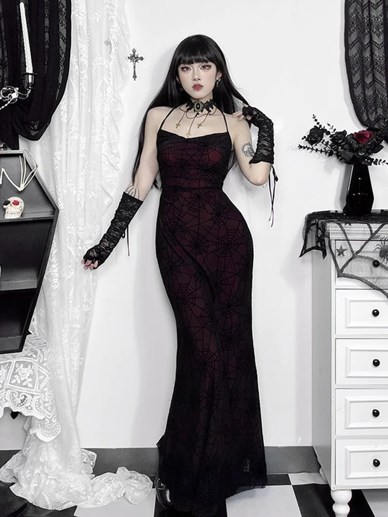 Coquette Spider Web Dress