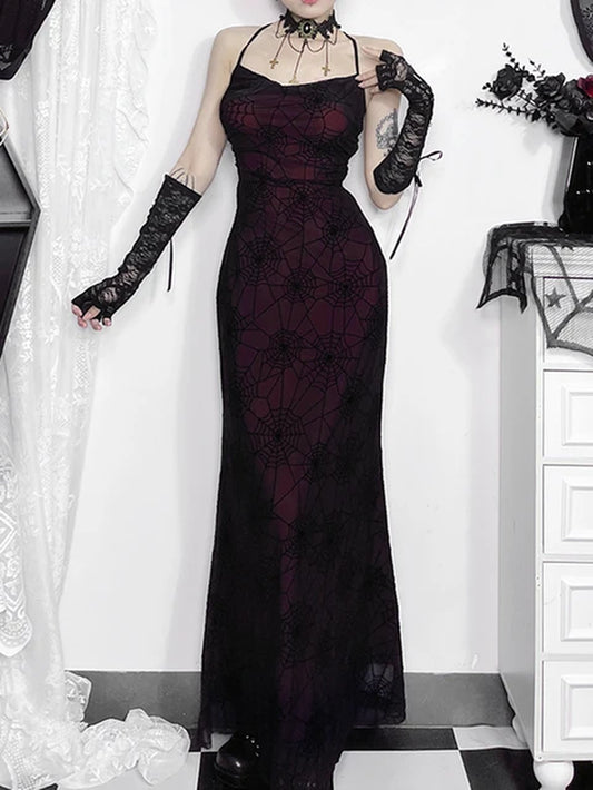 Coquette Spider Web Dress 