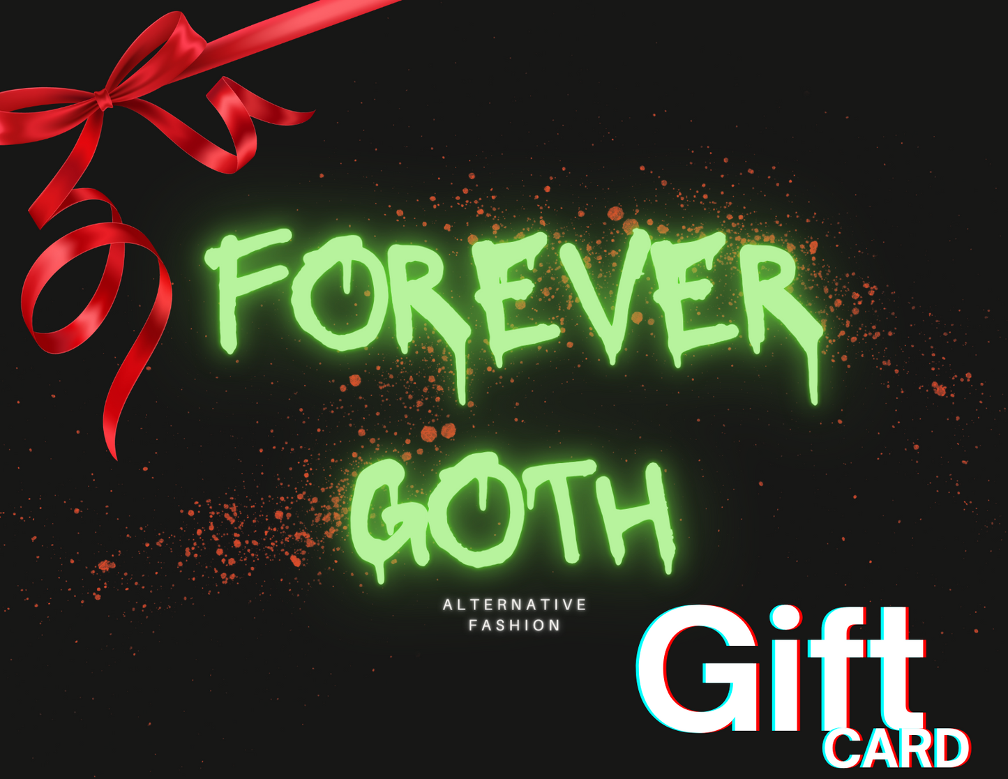 Forever Goth Gift Card