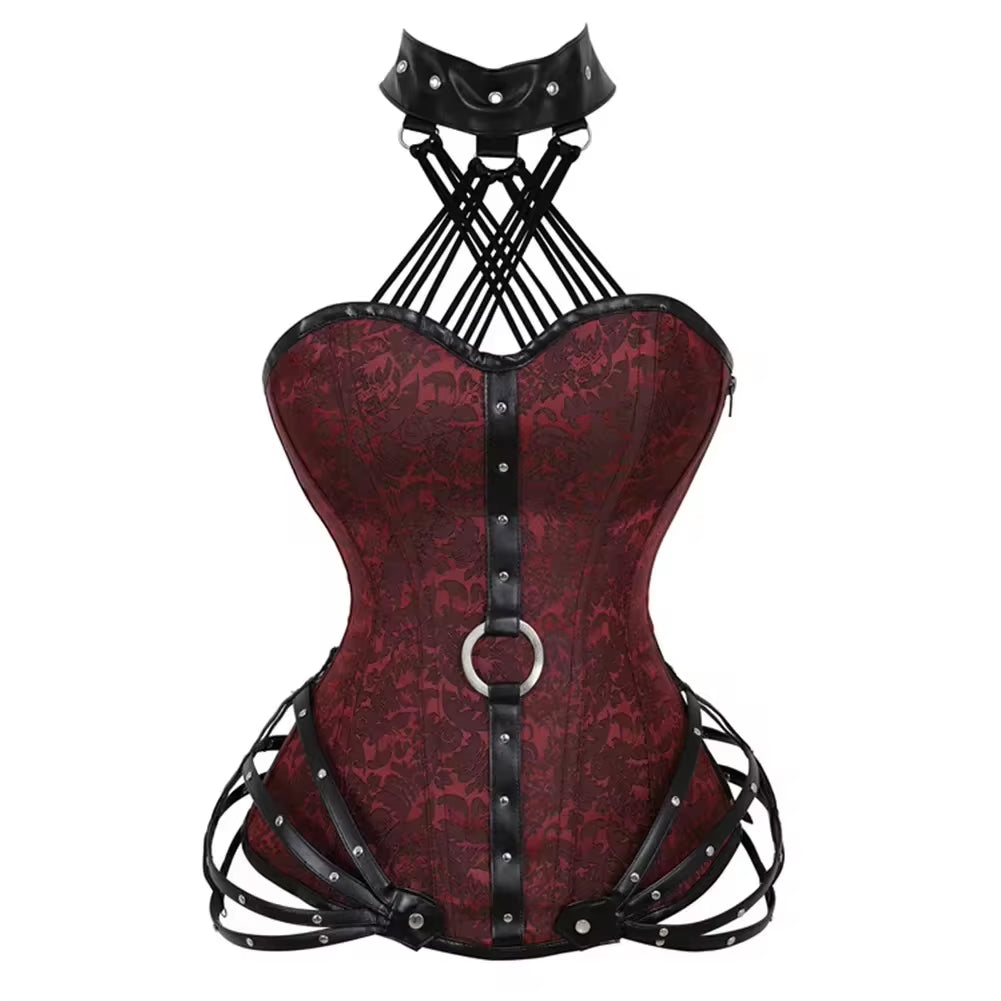 Steampunk Gothic Corset for Women’s Goth Outfits