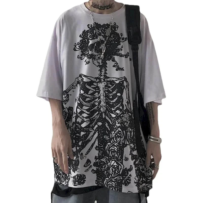 Oversized Street Gothic T-Shirts 