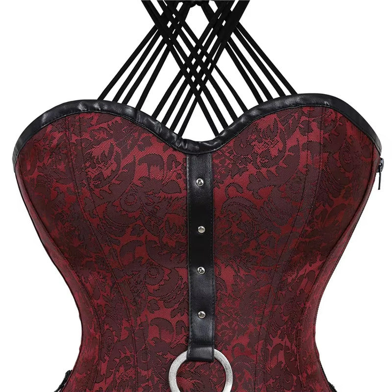 Steampunk Gothic Corset for Women’s Goth Outfits