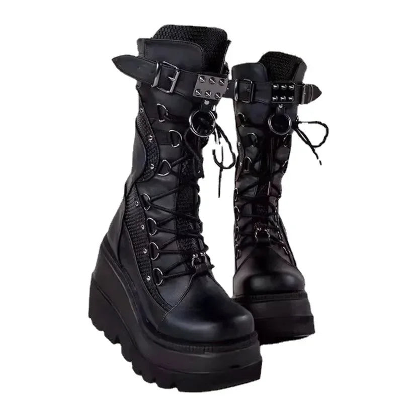 Gothic Platform Boots